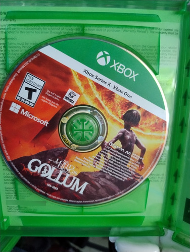 Gollum, Lord Of The Rings - Xbox Series X / Xbox One (Usado)