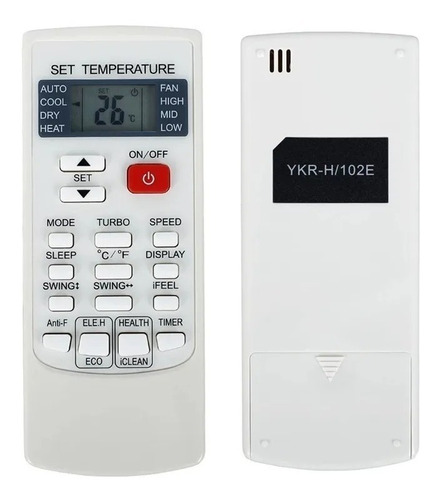 Control Remoto Compatible Minisplit Benelux Modelo Ev1426r