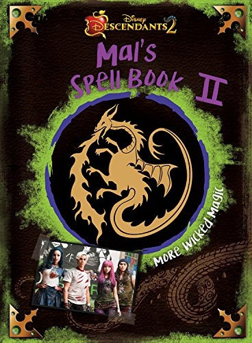 Mal's Spell Book 2: More Wicked Magic, De Tina Mcleef. Editorial Disney Pr, Tapa Dura En Inglés, 2017