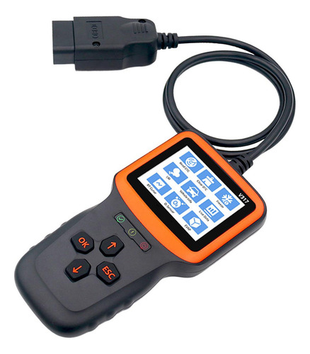Obd2 Scanner Automotive Scan Scan Tester Tools Tela Colorida