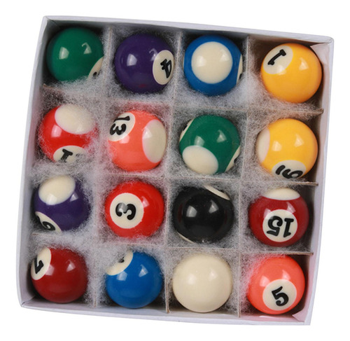 Mini Bolas De Billar De 25mm, Accesorios Pequeños Para Mesa