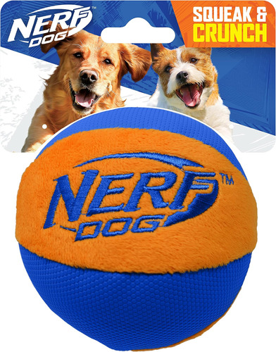 Juguete Para Perros Nerf Dog Trackshot Ball Con Chirriador I