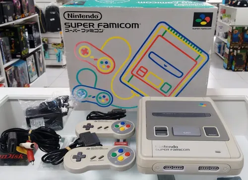 Super Famicom Primeiro Modelo Japonês Com Caixa E Isopor (Usado)