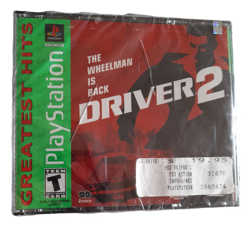 Driver 2 Play Station 1 Nuevo 