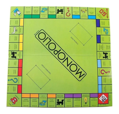 Monopolio Juego De Mesa Didactico Original Español