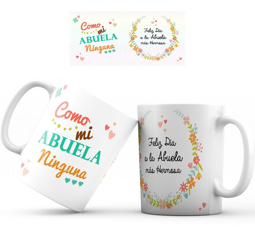 Mug Taza Pocillo Regalo Para Abuelos 008