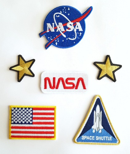 Pack Nasa Space Shuttle Parches Bordados