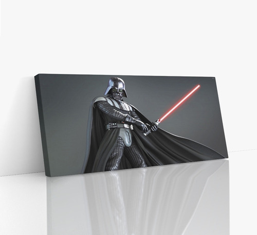 Cuadro Star Wars En Canvas 80x40 Darth Vader. A