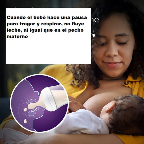 Biberones Avent Set 4 Piezas 260 Ml 9 Onzas Anticolico Rosa