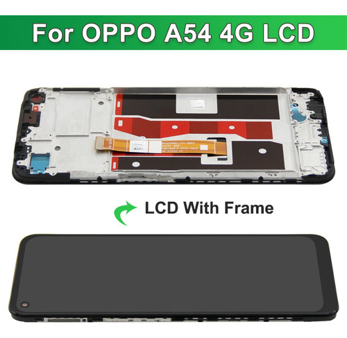 Pantalla Táctil Lcd Con Marco For Oppo A54 4g Cph2239