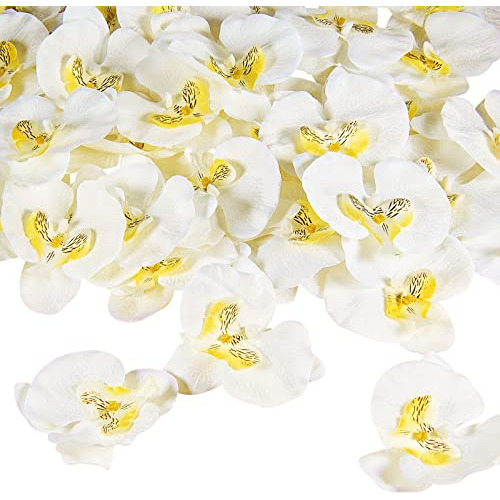 40 Piezas De Pétalos De Orquídea Artificiales Decorac...