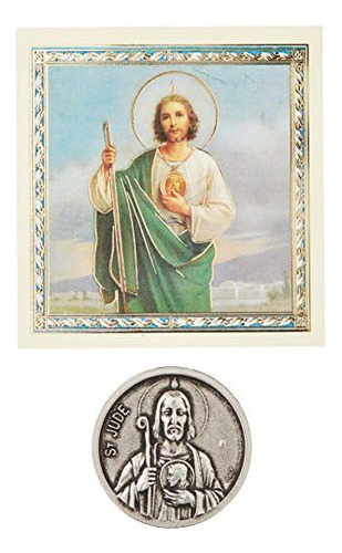 Wj Hirten 968-320 Saint Jude Pocket Coin With Stamped H...