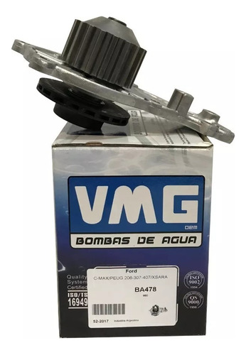 Bomba De Agua Vmg Peugeot 301 1.6 Hdi 8v Dv6