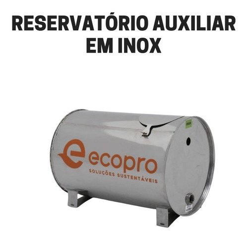 Aquecedor Solar A Vácuo Acoplado 350 Litros - Inox 304