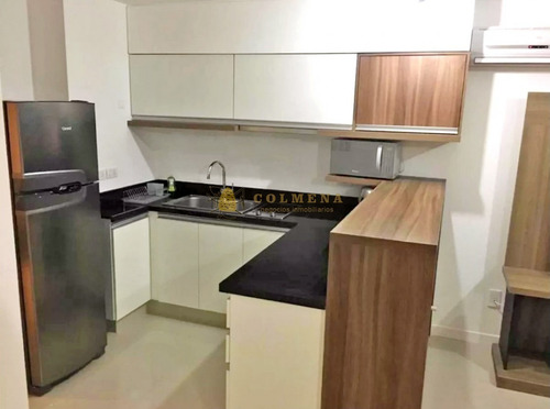 Apartamento En Muy Buena Ubicacion En La Brava A Pocas Cuadras Del Mar, Monoambiente Excelente Con Linda Vista.- Ref: 1877