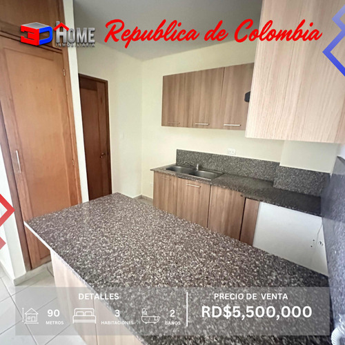 Apartamento En Venta Republica De Colombia En Rd$5,500,000