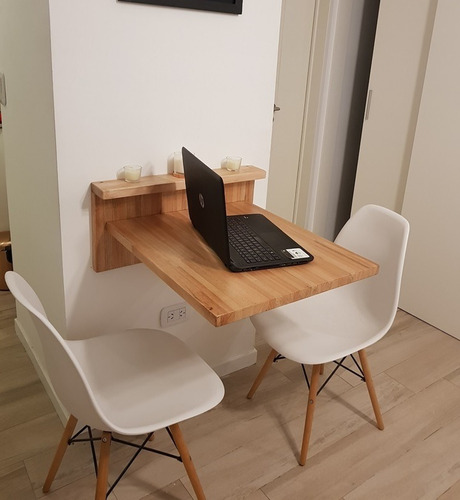 Imagen 9 de 9 de Pedí Presupuesto Mesa Rebatible Plegable Madera De Pared
