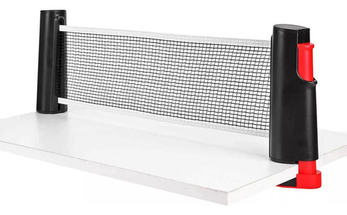 Red Ping Pong - Malla Retractil Adaptable A Cualquier Mesa