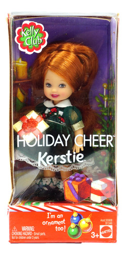Barbie Kelly Club Holiday Cheer Kerstie 2003 Detalle