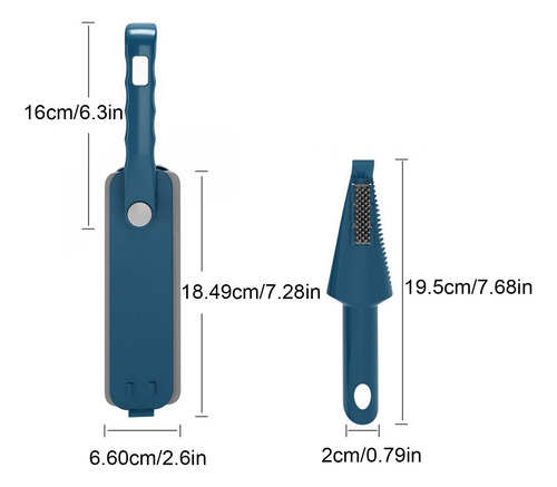 Cepillo De Limpieza Plegable Multifuncional J, Desmontable,