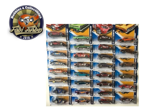 Hot Wheels Coleção Completa Superized 2012 + Normal 30 Minis