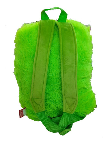 Imagen 3 de 6 de Mochila Peluche Lechuza Con Bolsillo Externo Jeg 7936