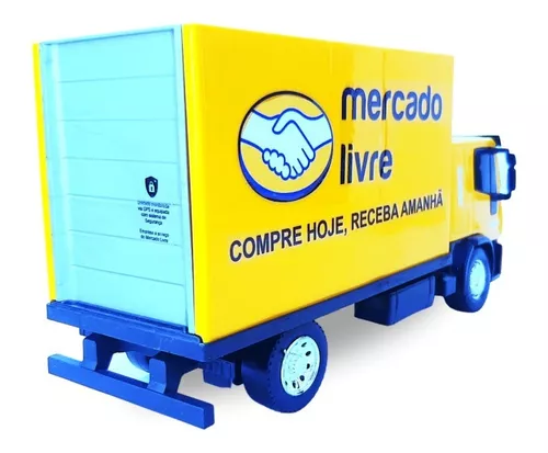 Caminhao Infantil Iveco Tector Bau Usual Brinquedos - Papellotti