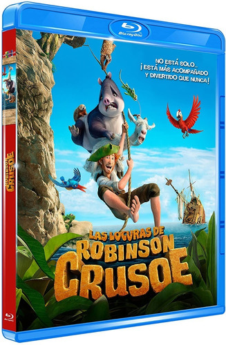 Las Locuras De Robinson Crusoe | Blu Ray Película Nueva