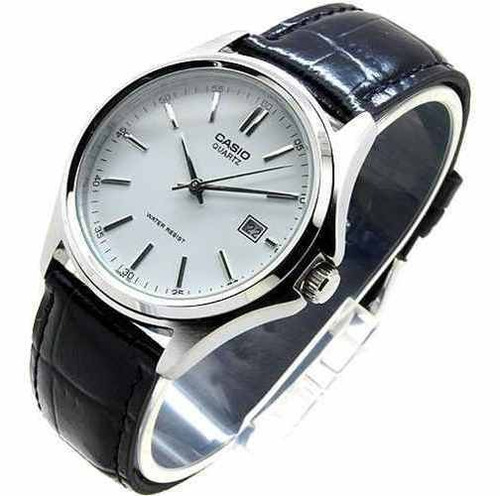 Reloj Casio Mtp-1183e-7a Hombre Correa Cuero Wr
