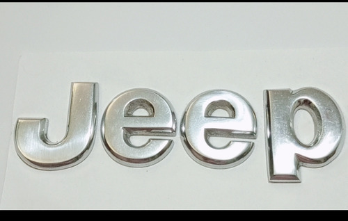 Emblema Jeep En Aluminio 