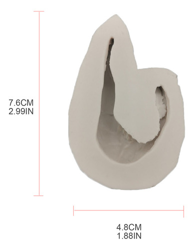 (gy) Molde De Silicona Para Tartas De Camarones Y Fondant Pa