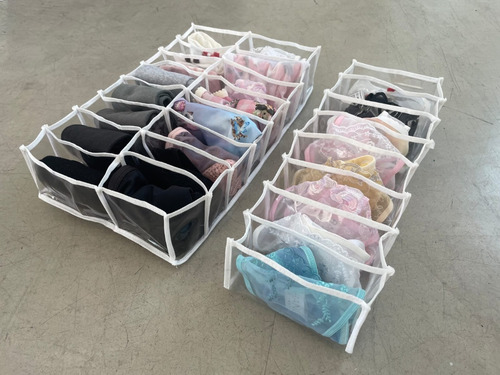 Imagen 2 de 2 de Organizador De Ropa Interior De 8 Divisiones Para Cajón