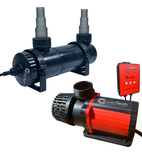 Filtro Uv 55w Com Bomba 12000 Lh Oceantech Para Lagos