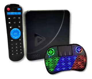 Smart Tv Box Android 4k Hd 2gb Ram 8gb + Brinde Mini Teclado