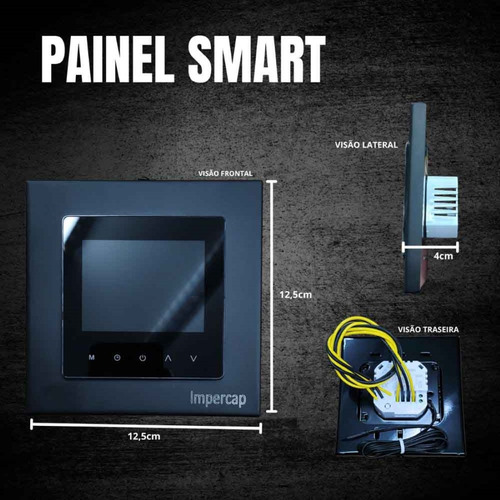 Sauna Seca Star 12kw Comando Wifi Impercap 30,5m3 220v Tri.