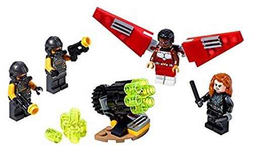 Lego Marvel Avengers Falcon And Black Widow Team Up - 40418