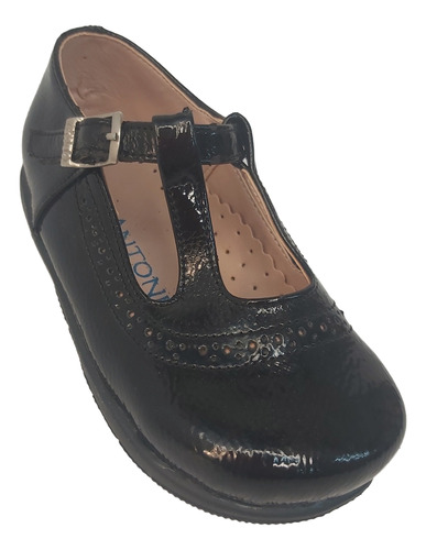 Zapatos Guillerminas Charol Fiestas Antonella Art #021 Negro Charol 18