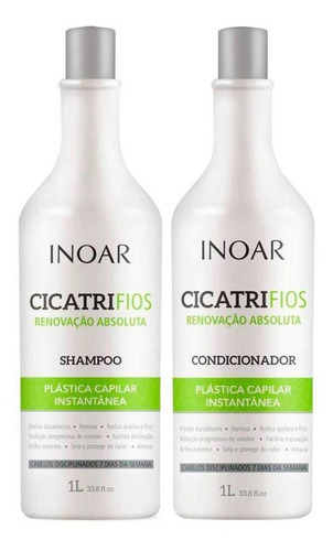 Kit Shampoo + Condicionador Cicatrifios Inoar 1000ml