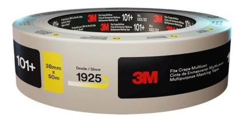 36 Pz - 3m Cinta Masking Tape Modelo 101+ 38mm X 50m