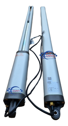 Pistón Neumático Para Puertas Merik 350h De 132cm De Largo Con Fuerza De 60n