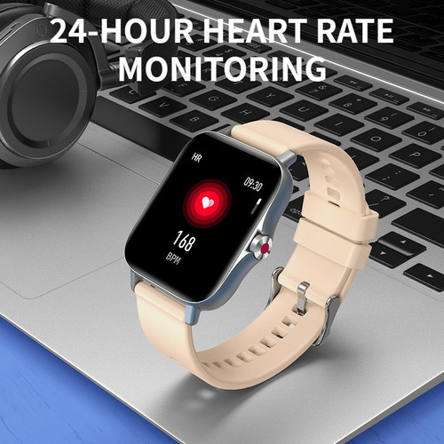 Reloj Inteligente De Acero Inoxidable Con Bluetooth Lemfo