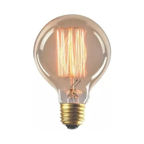 Lampada Filamento De Carbono G80 40w 2200k E27  220v