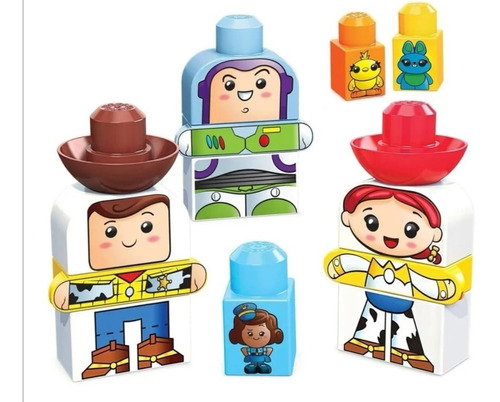 Mega Blocks Amigos Toy Story Buzz Woodt Jessie Disney Lego