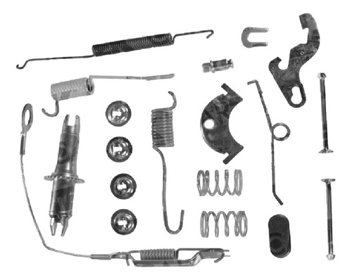 Kit Freno De Tambor Ford Ranger 2001-2002-2003 Tras Ctk