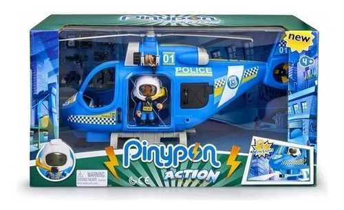 Pinypon Action Helicóptero De Policía Bentancor Outdoor
