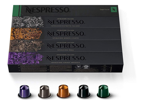 Surtido De Nespresso Originalline  50 Capsulas