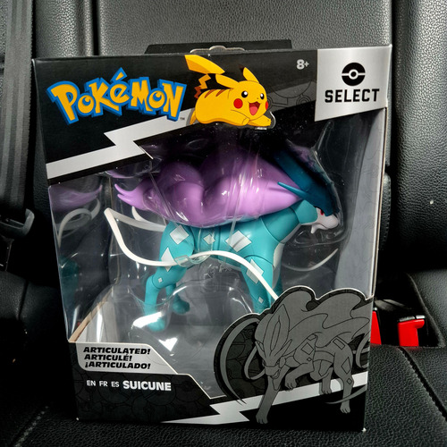 Pokemon Select Suicune Figura Nuevo Jazwares No Tcg Crown (Usado)