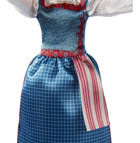 Muñeca Bella Y Bestia Disney Princesas Vestido Aldea Hasbro