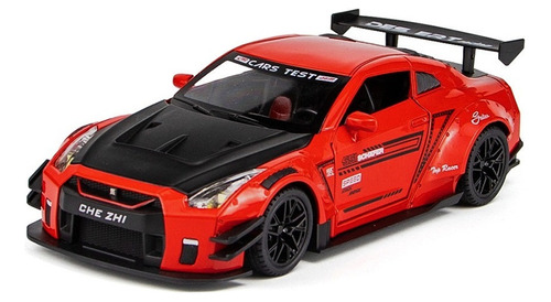 Gtr R35 Rapido Y Furioso Miniatura Metal Autos 1:24