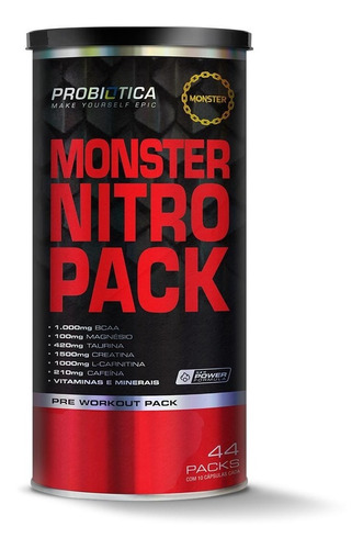 Monster Nitro Pack 44packs Probiotica